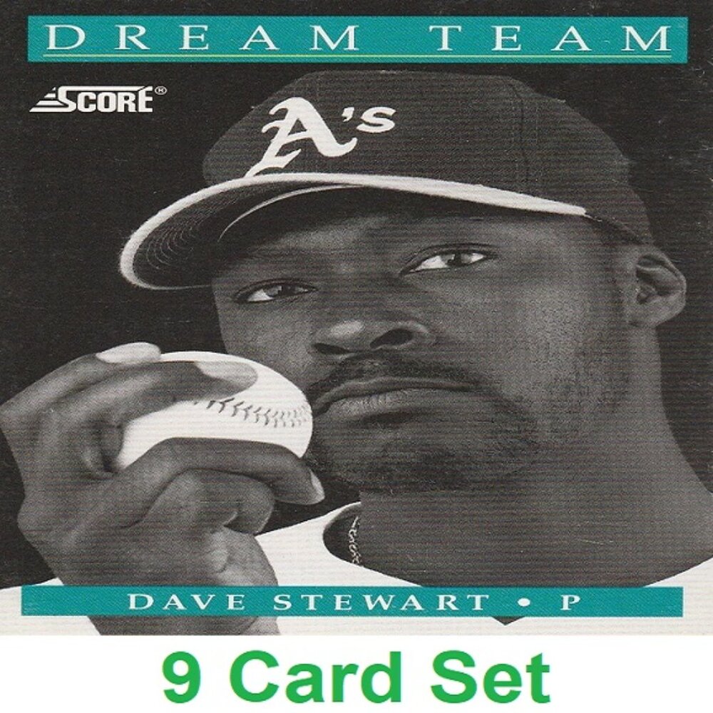 Dave Stewart MLB Card Collection